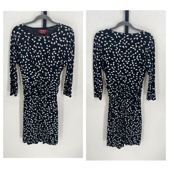 MaxMara Dresses & Skirts - MaxMara NWT Carina Print Knitted Dress Sz L